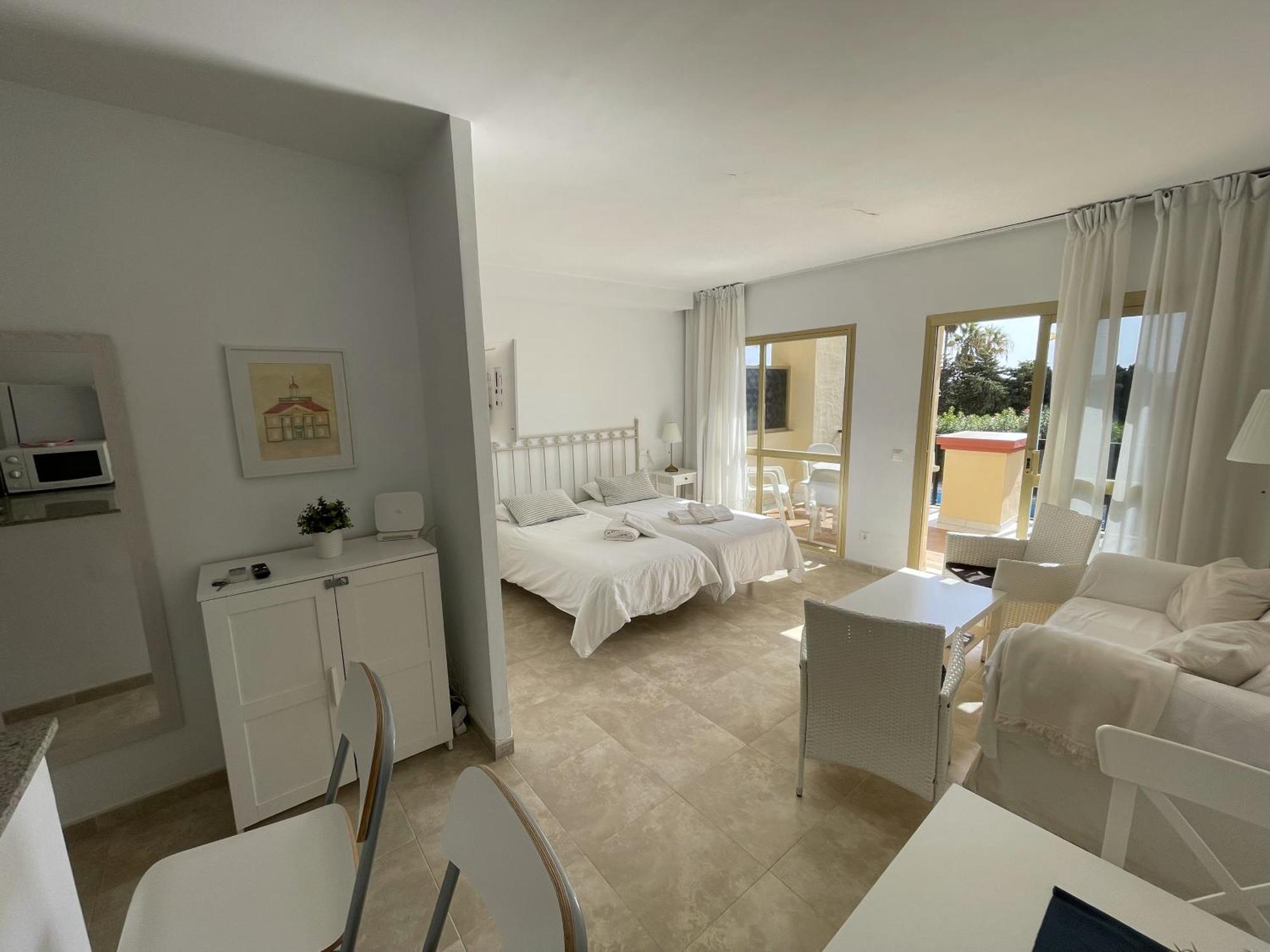 Estudio Primera Linea 50 Mtrs Playa. Fibra 600Mb Marbella Exteriör bild