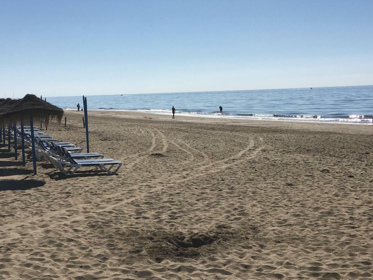 Estudio Primera Linea 50 Mtrs Playa. Fibra 600Mb Marbella Exteriör bild